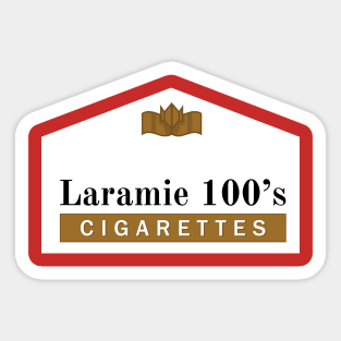 Laramie Cigarettes Sticker